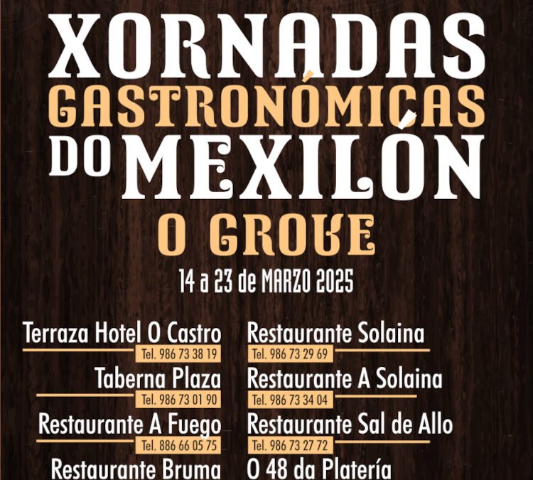 Xornadas Gastronómicas de Mexilón 2025