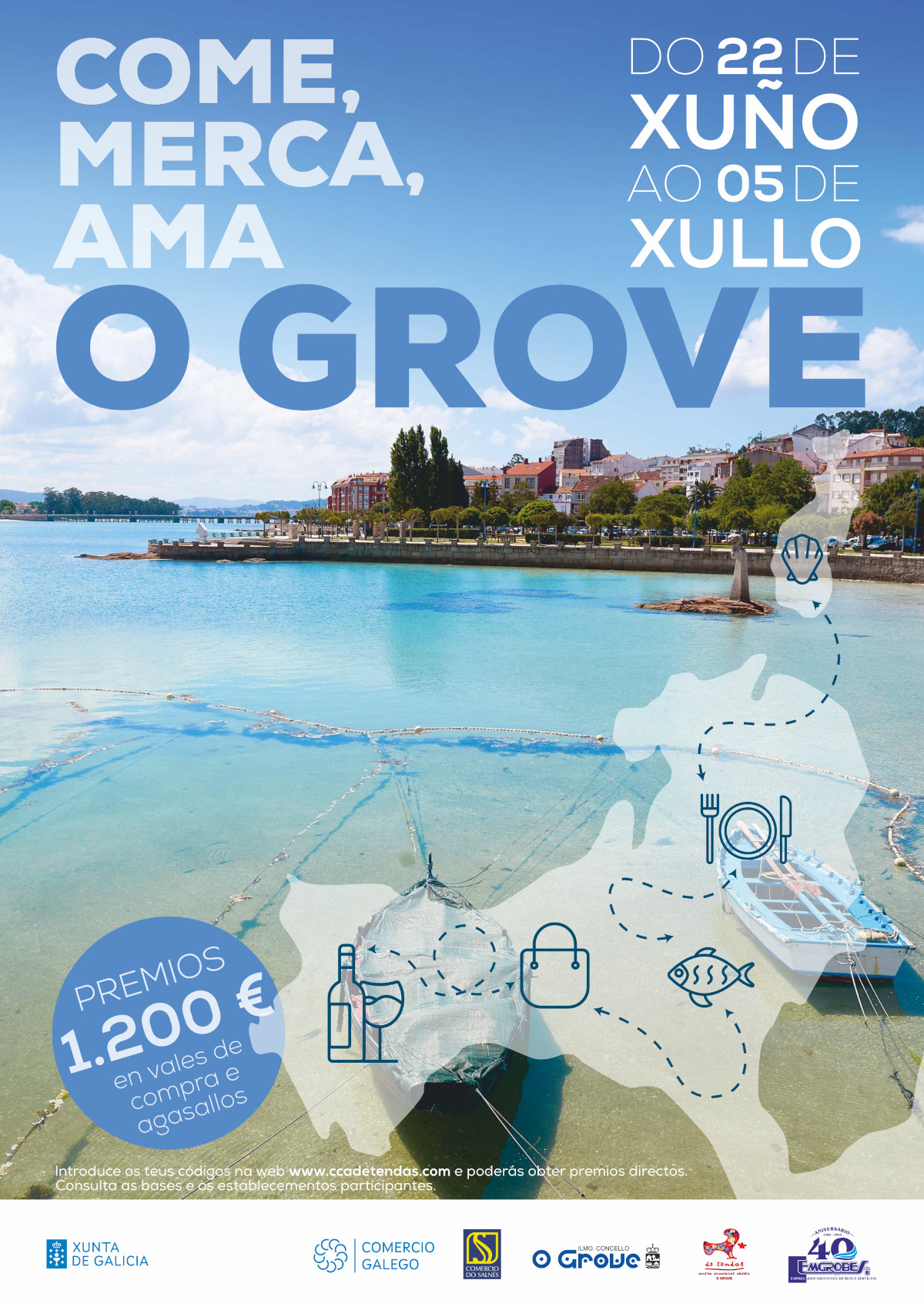 Come, Merca, Ama o Grove